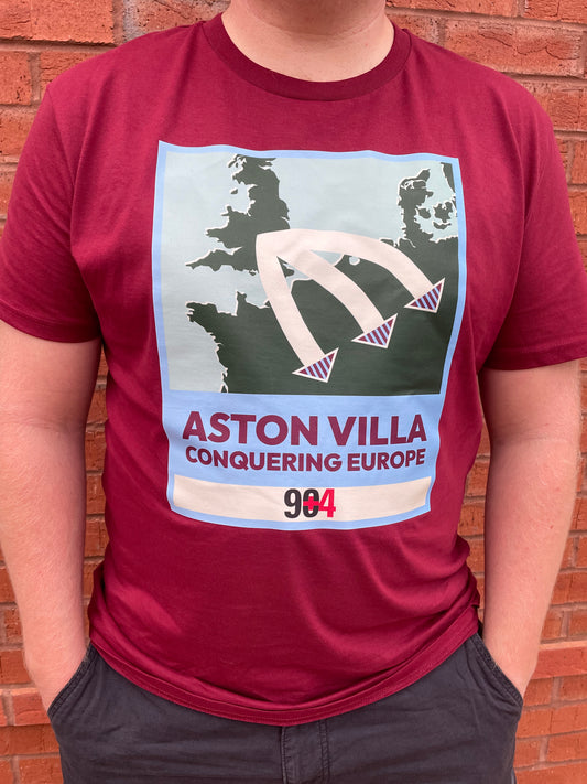 Aston Villa European Tour Tee